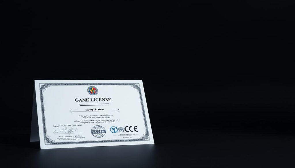 ใบอนุญาตเกมและมาตรฐาน ISO